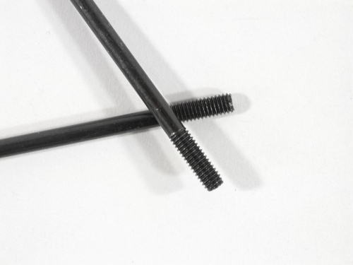 HPI 86072 - Threaded Shaft M4x70mm (Black / 2pcs) (ESavage/ Savage)