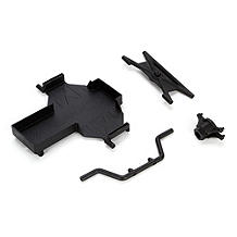 Vaterra VTR231004 - Battery Tray & Spare Tire Mount (Twin Hammers)