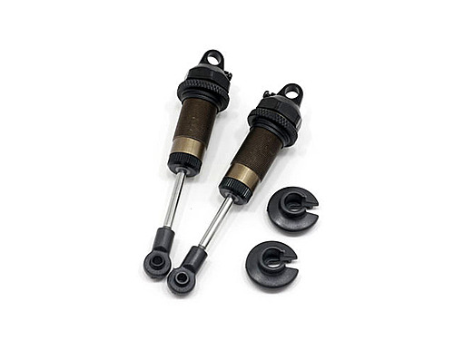 HPI 100883 - Aluminum Threaded Shock Set (56-76mm / Black / 2pcs) (Cyber 10B)