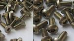 Square STA-52 - Titanium Screw Set (Tamiya TA04, TRF)