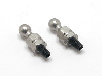 Square SMF-11 - 4.8mm Titanium Pillow Ball (Tamiya M03 Front Knuckle)