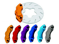 Square TRX-18AP - lum Brake Disc with Caliper, Purple (for Transmitter Steering Wheel)