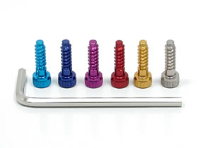 Square TRX-18KP - M4 Cap Screw for KO EX-10 Helios, Purple