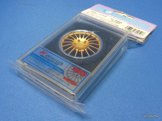 Square TRX-17FG -  Transmitter Steering Wheel, 18-Spoke Gold 