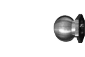 Kawada AJ-3801 - Joint Ball 3.8/2mm Brass, 5pcs (Tripmate, Tamiya TamTech)