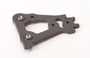 Schumacher U4358 - Graphite Rear Wishbone 2.5° Right (Mi5)