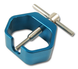 Jet Racing T-24LB - Pinion Gear Puller, 1-8 inch Shaft, 540 motor, Light Blue
