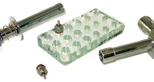 Jet Racing T-10T - Glow Plug Holder, for standard & Turbo Glow Plug