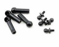 CRC CLN1384 - 2-56 Steel Ball Studs & Cups For Damper Tubes (GEN-X, Gen-X 10)