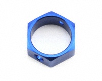 Traxxas 4966 - Brake Adapter, Hex Aluminum (Blue)