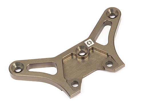 HPI 108022 - Aluminum Front Upper Brace, Hard Anodized (Ken Block WR8, Bullet)