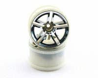Traxxas 5574 - Twin Spoke Chrome Front Wheels (2) (Jato)