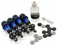 Traxxas 5460A - Aluminum GTR Shock Set (Blue) (4)