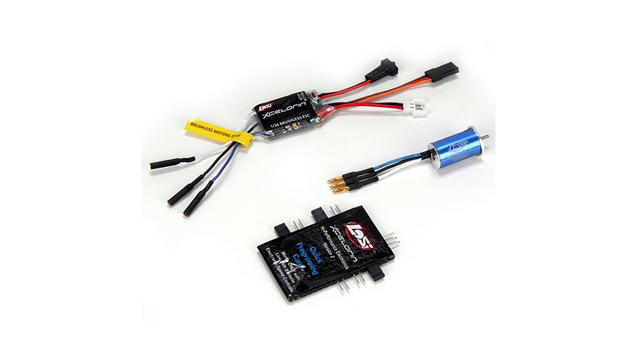 Losi  LOSB9595 - 1/36 Xcelorin 10250Kv  Motor / ESC Combo
