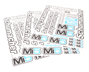 Schumacher U4320 - Decal Sheet, 3pcs (Mi5)