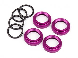 Hot Bodies 68288 - Aluminum Shock Spring Adjuster Set (TCXX, TC-FD) 