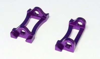 Jet Racing Mi5-21 - 7075 Top Deck Spacer, 1 pair (Schumacher Mi5)
