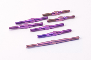 Schumacher U4336 - Titanium Turnbuckle Set 7pcs (Mi5)