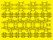 Parma 10802 - Paint Mask - Barbed Wire Design