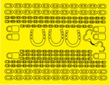 Parma 10806 - Paint Mask - Chains Design