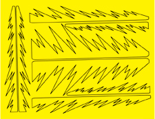 Parma 10807 - Paint Mask - Spikes Design