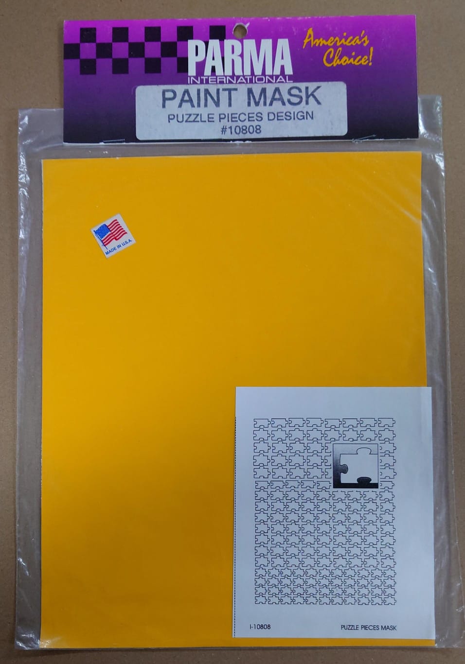 Parma 10808 - Paint Mask - Puzzle Pieces Design