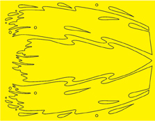 Parma 10794 - Paint Mask -  Splash Design
