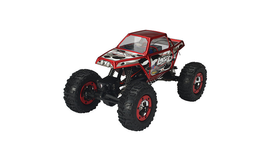 Losi LOSB0222T1 - 1/18 Mini-Rock Crawler RTR, Red