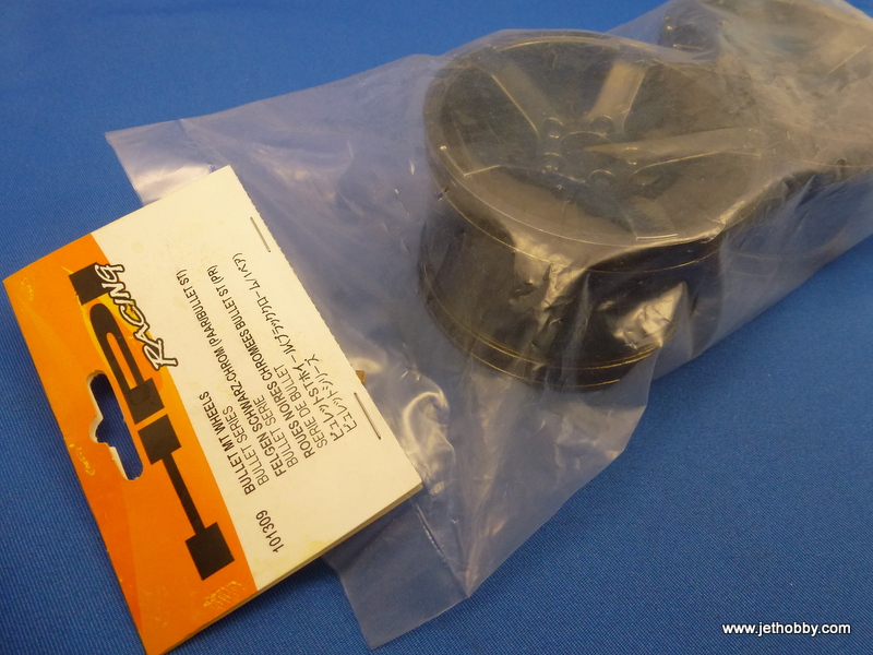 HPI 101309 - MT Wheels, Black Chrome (Bullet MT)