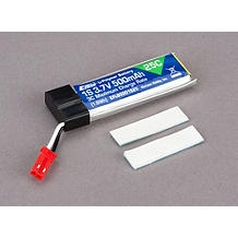 E-flite EFLB5001S25 - 500mAh 1S 3.7V 25C LiPo Battery