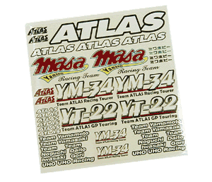 Atlas MH7-577 - YM-34 Team Yamamoto Decal *DISCONTINUED*