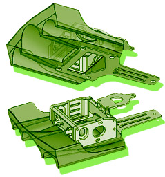 ABC 69270 - Diffuser B (Tamiya F103)