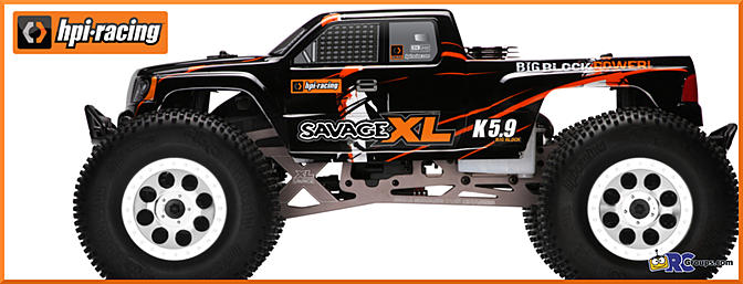HPI 112601 - RTR Savage XL 5.9 with 2.4GHz Radio