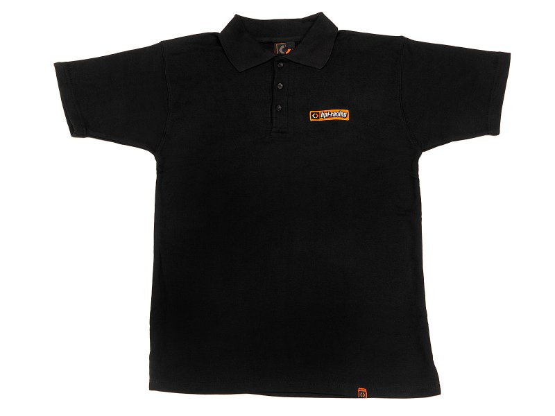 HPI 107469 - HPI Classic Polo Shict (Black / Adult Small)