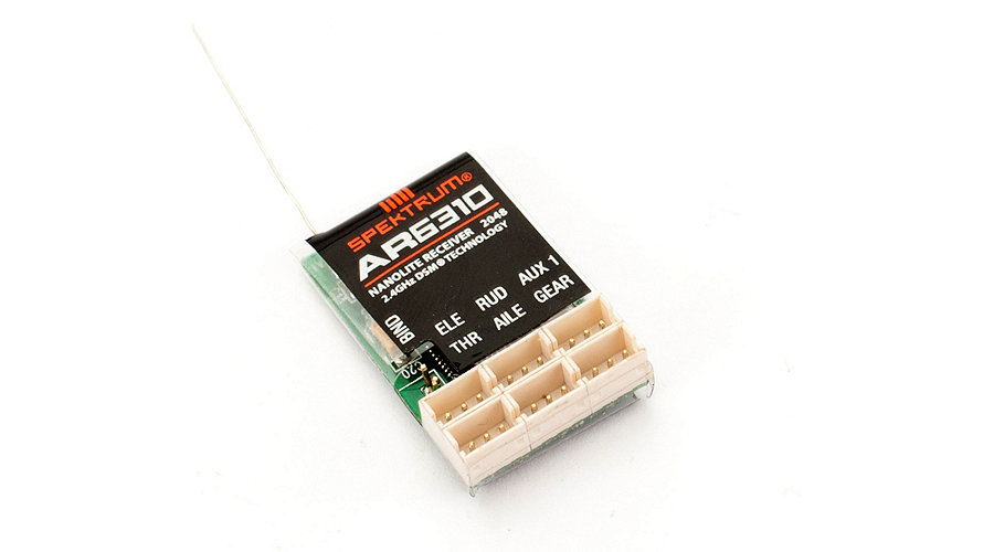 Spektrum SPMAR6310 - AR6310 DSMX Nanolite 6Ch Receiver