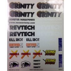 Trinity TEP9017 - Trinity Color Vinyl Sticker Sheet