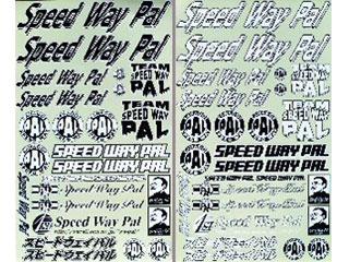 Speed Way Pal PA082 - Sticker Set, Type II, 2pcs