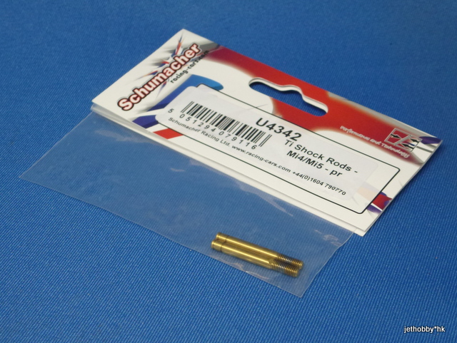 Schumacher U4342 - Titanium Shock Rods (Mi4, Mi5)