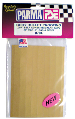 Parma 704 - Body Bullet Proofing .007inch, Self-ADhesive