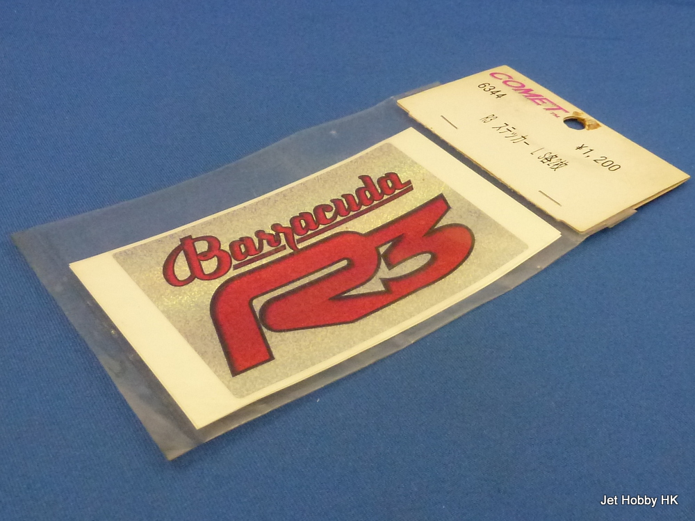 Comet 6344 - Barracuda R3 Decal, 1-Big, 2-Small