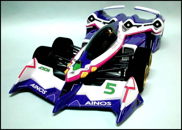 Chevron CFS002A - AOI Ogre AN-21 Clear Body Set (Cyber Formula)