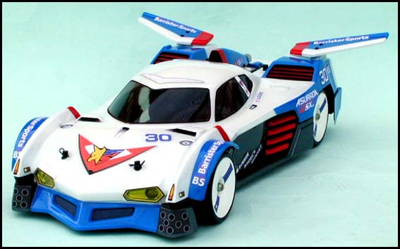 Chevron CFS006A - 190mm G.S.X. Circuit Version Touring Car Clear Body 