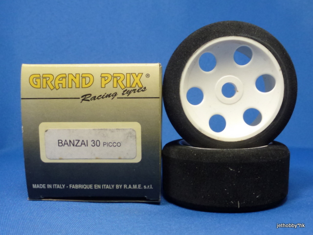 Grand Prix 5556.30.03 - Glued Front Tire Set 30°(Picco 1-10) 