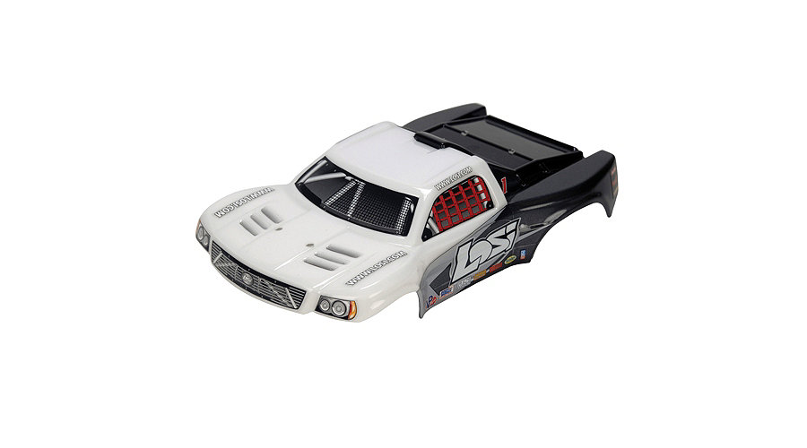 Losi LOSB1782 - 1/24 4WD Micro SCT Painted Body, White