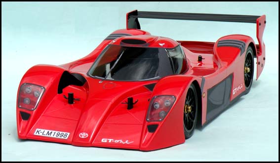 Chevron FSL027 - Toyota GT-One Clear Body (Tamiya F103GT, Kawada M500GT)