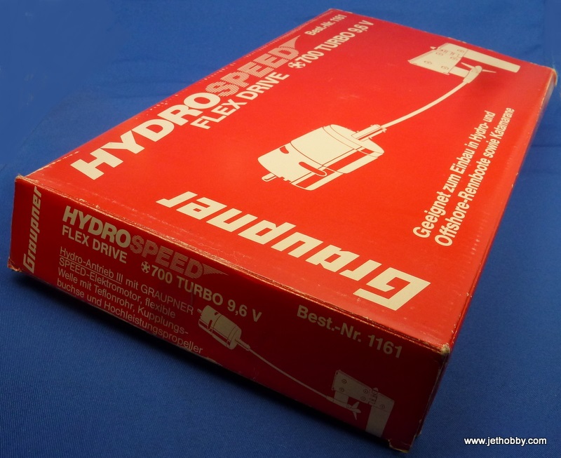 Graupner 1161 - Hydro Speed, Flex Drive 700 Turbo 9.6V