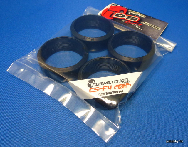 DS CS-F4 - Competition Drift Tires, Medium Soft