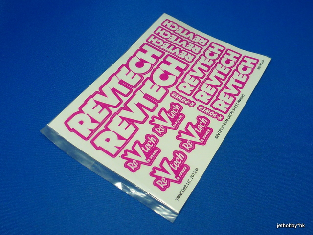 ReVtech REV8018 - Team Decal Sheet 125x18cm
