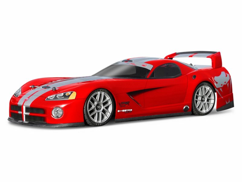 HPI 7473 - 200mm Dodge Viper GTS-R Clear Body