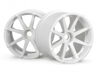 HPI 3255 - Blast Wheel White 115x70mm 7inch 2pcs (Savage)